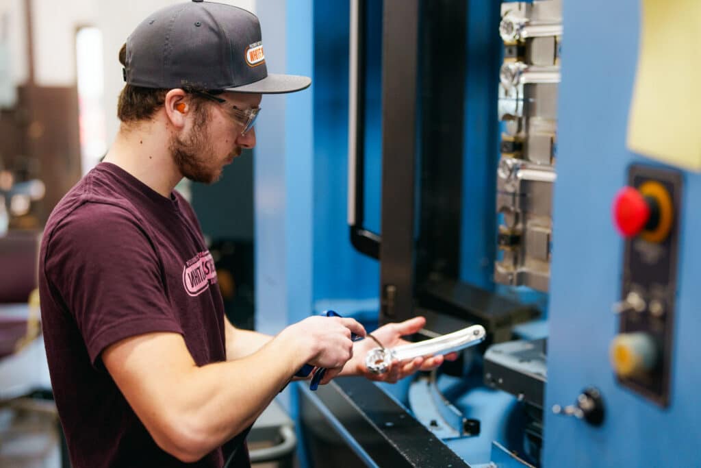 Inside White Industries:  Cranks 
